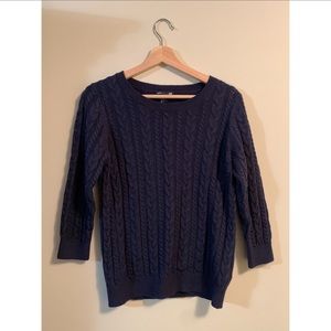H&M cable knit sweater